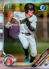 Corbin Carroll [Refractor] Baseball Cards 2019 Bowman Draft Chrome Prices