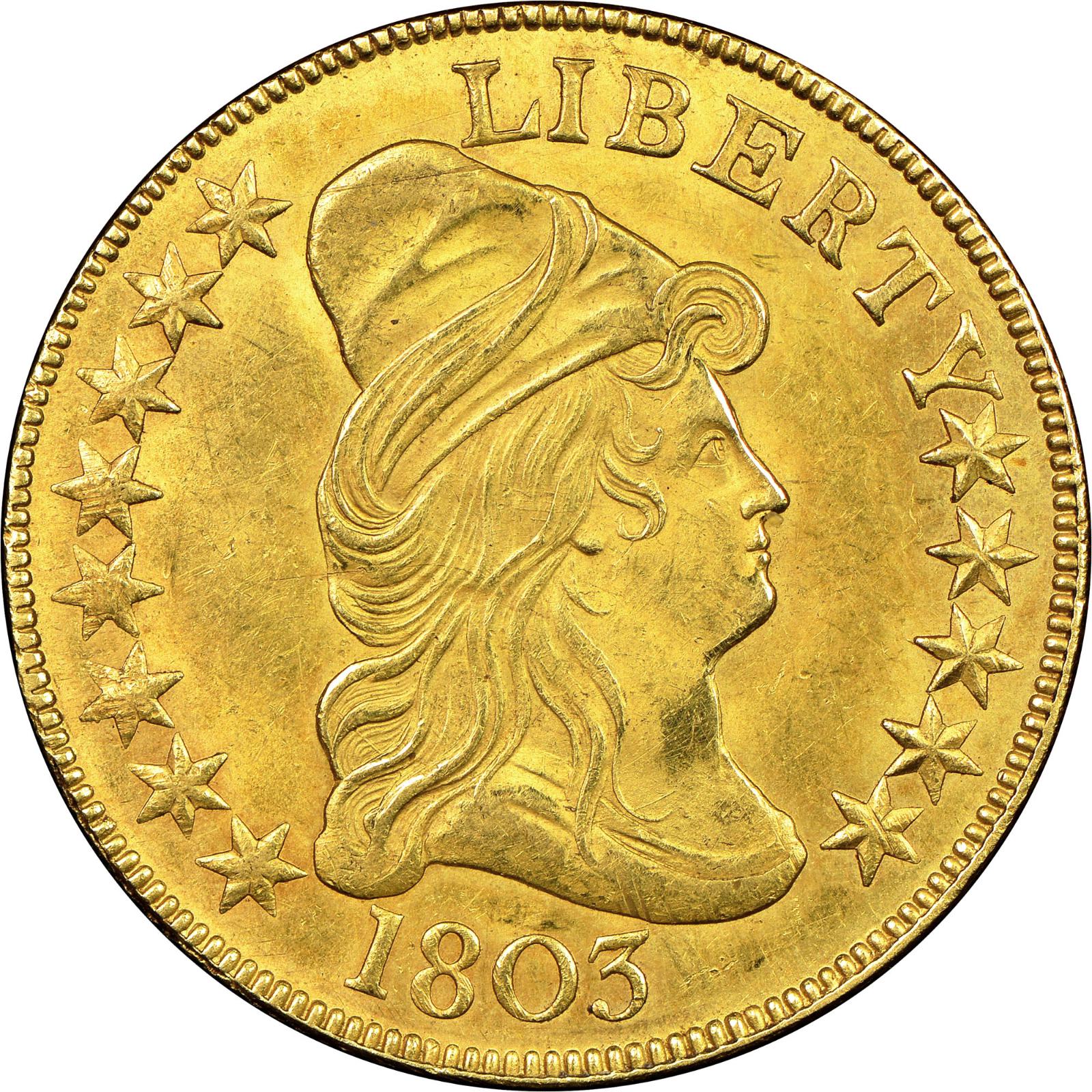 1803 [SMALL STARS] Coins Draped Bust Gold Eagle