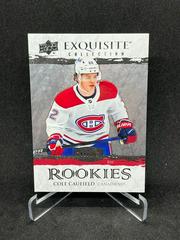 Cole Caufield Hockey Cards 2021 Upper Deck Black Diamond Exquisite Collection Rookies Prices