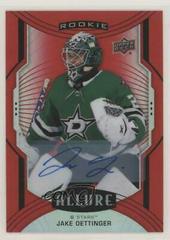 Jake Oettinger [Red Rainbow Autograph] Hockey Cards 2020 Upper Deck Allure Prices