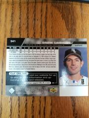 Reverse | Brian Simmons Baseball Cards 1999 Upper Deck