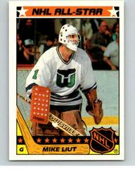 Mike Liut #8 Hockey Cards 1987 Topps Stickers Prices