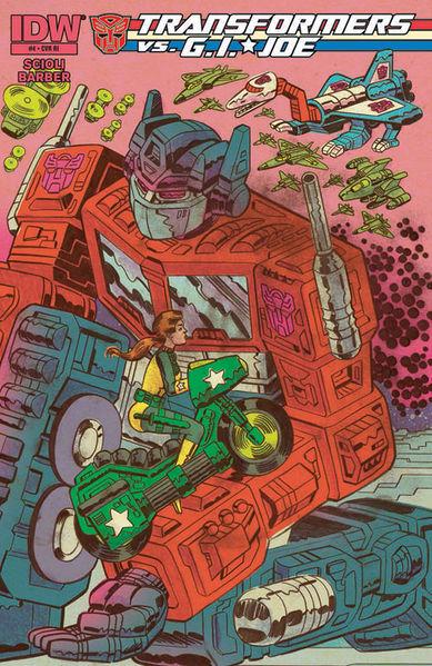 Transformers vs. G.I. Joe [RI] #4 (2014) Comic Books Transformers vs. G.I. Joe