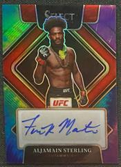 Aljamain Sterling [Tie Dye] #SG-AST Ufc Cards 2022 Panini Select UFC Signatures Prices