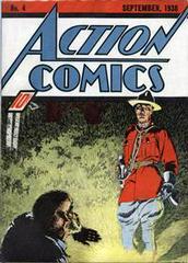 Action Comics #4 (1938) Comic Books Action Comics Prices