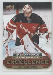 Zachary Fucale Hockey Cards 2015 Upper Deck Canvas Prices