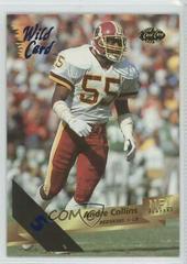 Andre Collins [5 Stripe] #167 Football Cards 1993 Wild Card Prices