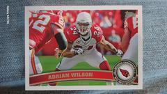 Adrian Wilson #91 Football Cards 2011 Topps Prices