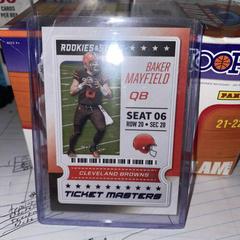 Baker Mayfield [Purple] Football Cards 2020 Panini Rookies & Stars Ticket Masters Prices
