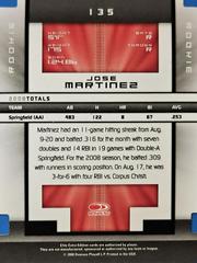 Rear | Jose Martinez Baseball Cards 2008 Donruss Elite Extra Edition