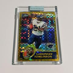 LaDainian Tomlinson [Gold Xfractor] Football Cards 2003 Topps Chrome Prices