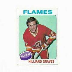 Hilliard Graves Hockey Cards 1975 Topps Prices
