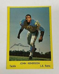 John Kenerson #37 Football Cards 1960 Bell Brand Rams Prices