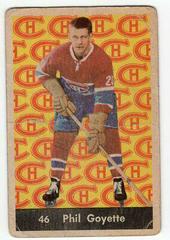 Phil Goyette Hockey Cards 1961 Parkhurst Prices
