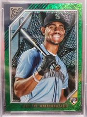 Julio Rodriguez [Green Pattern] #35 Baseball Cards 2022 Topps Gallery Prices
