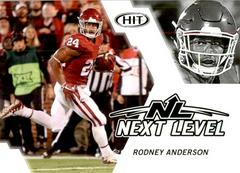 Rodney Anderson #119 Football Cards 2019 Sage Hit Prices