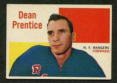 Dean Prentice #37 Hockey Cards 1960 Topps Prices