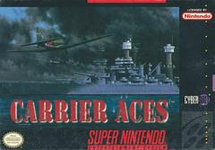 Carrier Aces - Front | Carrier Aces Super Nintendo