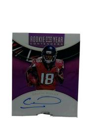 Calvin Ridley [Autograph] Football Cards 2018 Panini Contenders Rookie of the Year Prices