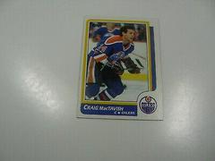 Craig MacTavish Hockey Cards 1986 Topps Prices