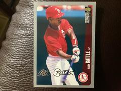 Allen Battle (Silver Signature) #283 Baseball Cards 1996 Collector's Choice Prices