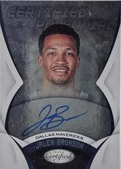 Jalen Brunson Basketball Cards 2018 Panini Certified Potential Autographs Prices