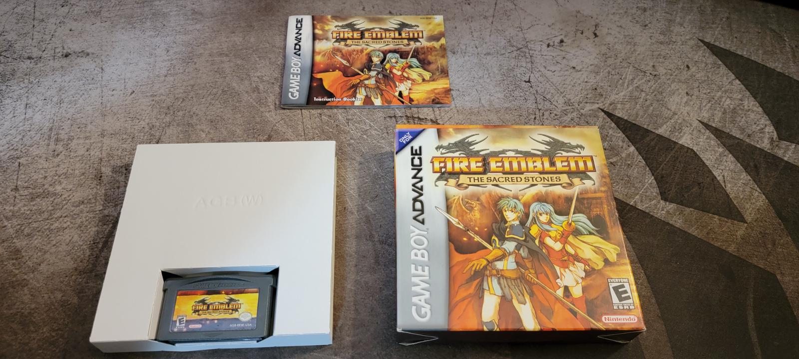 Fire Emblem Sacred Stones | Item, Box, and Manual | GameBoy Advance