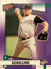 Curt Schilling #95 Baseball Cards 2002 Donruss Fan Club Prices