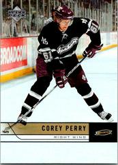 Corey Perry #1 Hockey Cards 2006 Upper Deck Prices