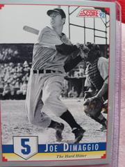 Jo DiMaggio Baseball Cards 1992 Score Joe DiMaggio Prices