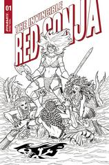 The Invincible Red Sonja [Conner Line Art] #1 (2021) Comic Books Invincible Red Sonja Prices