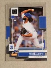 Andre Jackson [Purple] Baseball Cards 2022 Panini Chronicles Clearly Donruss Prices