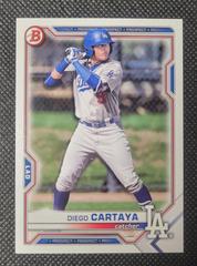 Diego Cartaya #BD-155 Baseball Cards 2021 Bowman Draft Prices