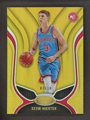 Kevin Huerter [Mirror Gold] Basketball Cards 2019 Panini Certified Prices
