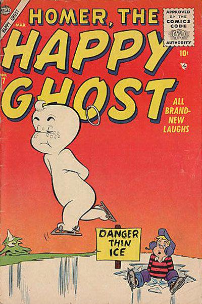 Homer, the Happy Ghost #7 (1955) Comic Books Homer, The Happy Ghost