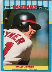 Wally Joyner #22 Baseball Cards 1988 Fleer League Leaders Prices