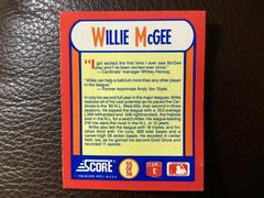 Willie McGee Baseball Cards 1990 Score Magic Motion Trivia Prices