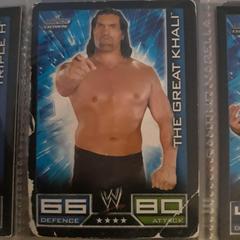 The Great Khali Wrestling Cards 2008 Topps WWE Slam Attax Prices