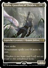 Thalia, Guardian of Thraben [Foil Etched] Magic Multiverse Legends Prices