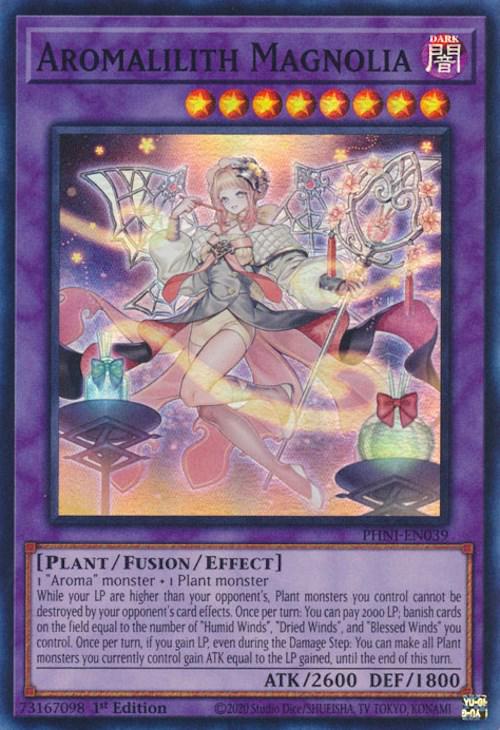 Aromalilith Magnolia PHNI-EN039 YuGiOh Phantom Nightmare