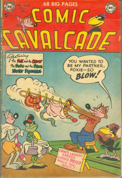 Comic Cavalcade #61 (1954) Comic Books Comic Cavalcade