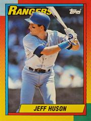 Jeff Huson #45T Baseball Cards 1990 Topps Traded Tiffany Prices