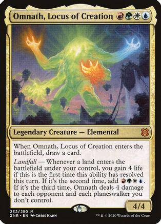 Omnath, Locus of Creation Magic Zendikar Rising