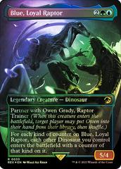 Blue, Loyal Raptor [Borderless Emblem] Magic Jurassic World Prices