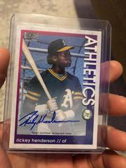 Rickey Henderson #AS-RH Baseball Cards 2022 Topps Archives Snapshots Autographs Prices