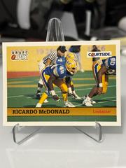 Ricardo McDonald #22 Football Cards 1992 Courtside Prices