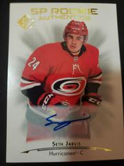 Seth Jarvis [Signature] #139 Hockey Cards 2021 SP Prices