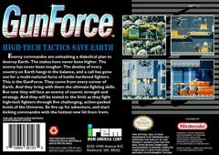 Gunforce - Back | Gunforce Super Nintendo