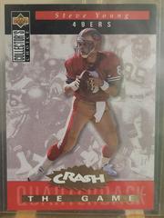 Steve Young [Gold] Football Cards 1994 Collector's Choice Crash the Game Prices