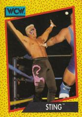 Sting #7 Wrestling Cards 1991 Impel WCW Prices